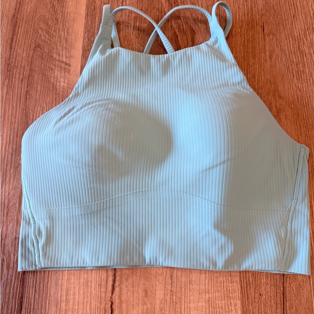 Lululemon like a cloud high neck sports bra, B/C cup, light support